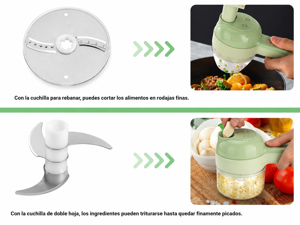 TurboChop™ – Picador Eléctrico Multifuncional