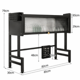 DryShield Max – Escurridor de Platos con Tapa 2 Niveles