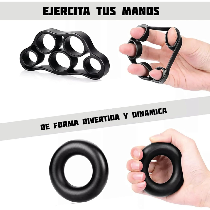 GripMax 5 en 1 – Kit Fortalecedor de Manos y Antebrazos