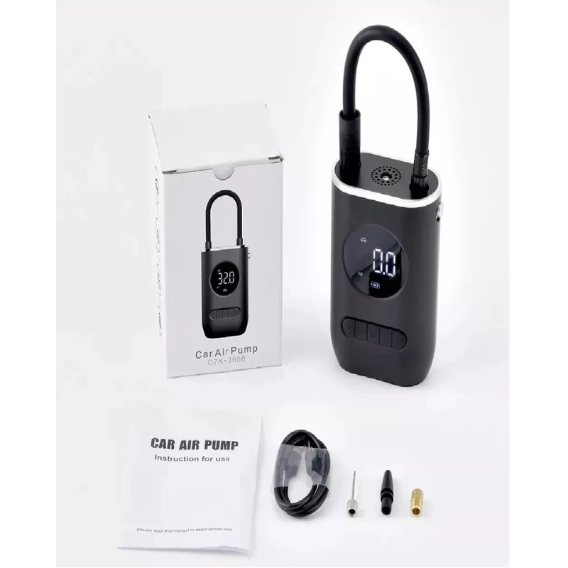 AirPower Max – Compresor Inflador Recargable con Pantalla LED