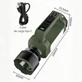 SolarTorch – Linterna Táctica Solar