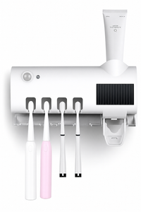 SteriBrush Pro – Soporte Esterilizador UV y Dispensador Automático