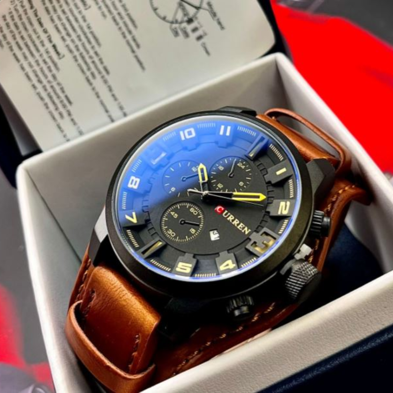 Curren 8225 – Reloj Clásico de Cuero
