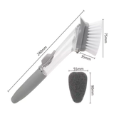 EasyClean Brush™ – Cepillo Dispensador de Jabón