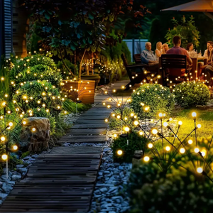 FireflyGlow – Kit de Iluminación Solar para Jardín